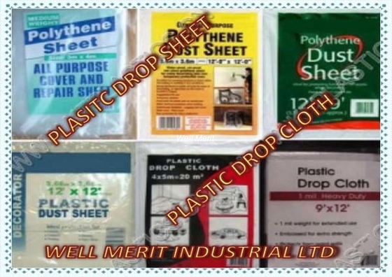 4x5M  All Purpose Cover /Repair Sheet/Plastic Dust Sheet