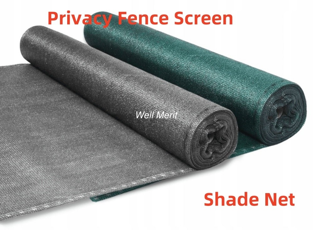 1.2m,1.5m,1.8m,2m  Width Raschel Mesh Shade Net Privacy Fence Screen