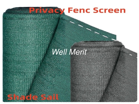 Ширина 1м-8м Черный, зеленый, серый цвет Privacy Fence Screen Raschel Mesh Shade Net